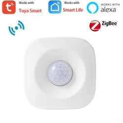 Alexa – détecteur de mouvement WiFi sans fil ZigBee, capteur PIR, application Smart Life, système de sécurité domestique, détection de mouvements du corps humain 