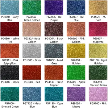 

600mm x 400mm x 3.0mm (L x W x T), Multi-Colors Acrylic (PMMA) Two-Sided Premium Glittering Sheets - 6 pcs/lot