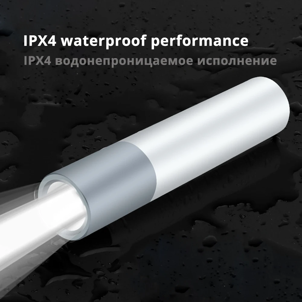 USB Перезаряжаемый простой Креативный светодиодный фонарик из алюминиевого