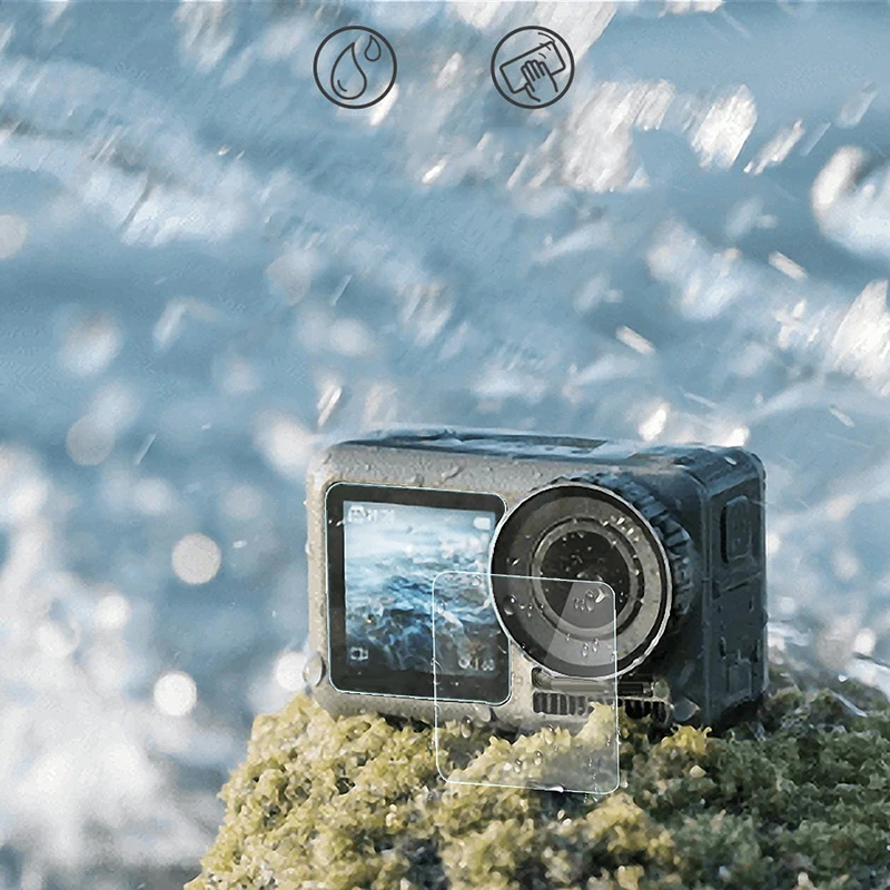 Lens Protective film Tempered For DJI OSMO Accessories Screen Protector Toughened Glass 2.5D Practical