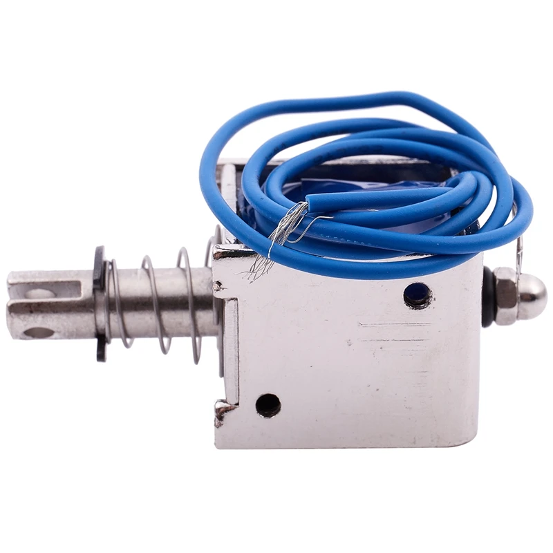 DC 12V 2A Тяговый линейный Электромагнит 10 мм 20N