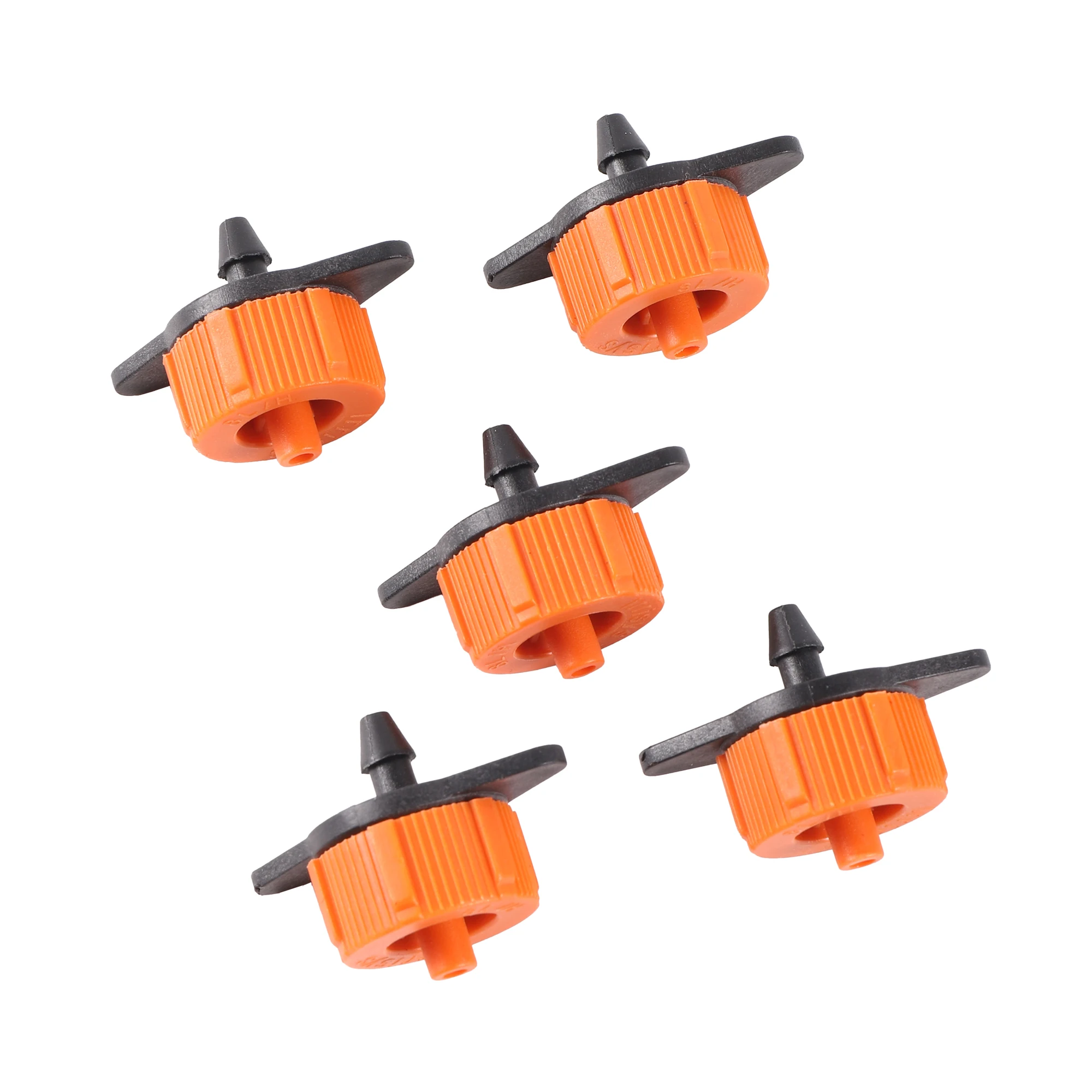 Emitter 4mm Barb Pressure Compensating Dripper 4L/H 8L/H Agriculture tools Greenhouse Irrigation Dripper 30 Pcs garden dripper,drip irrigation