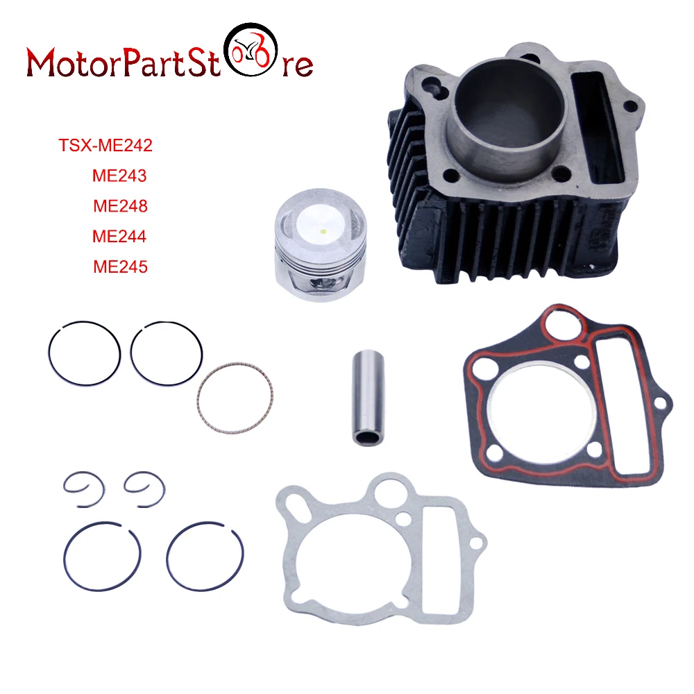 1 комплект для Honda CRF70 CT70 TRX70 XR70 ATC70 S65 70cc цилиндр мотоцикла поршневое кольцо комплект прокладок детали двигателя