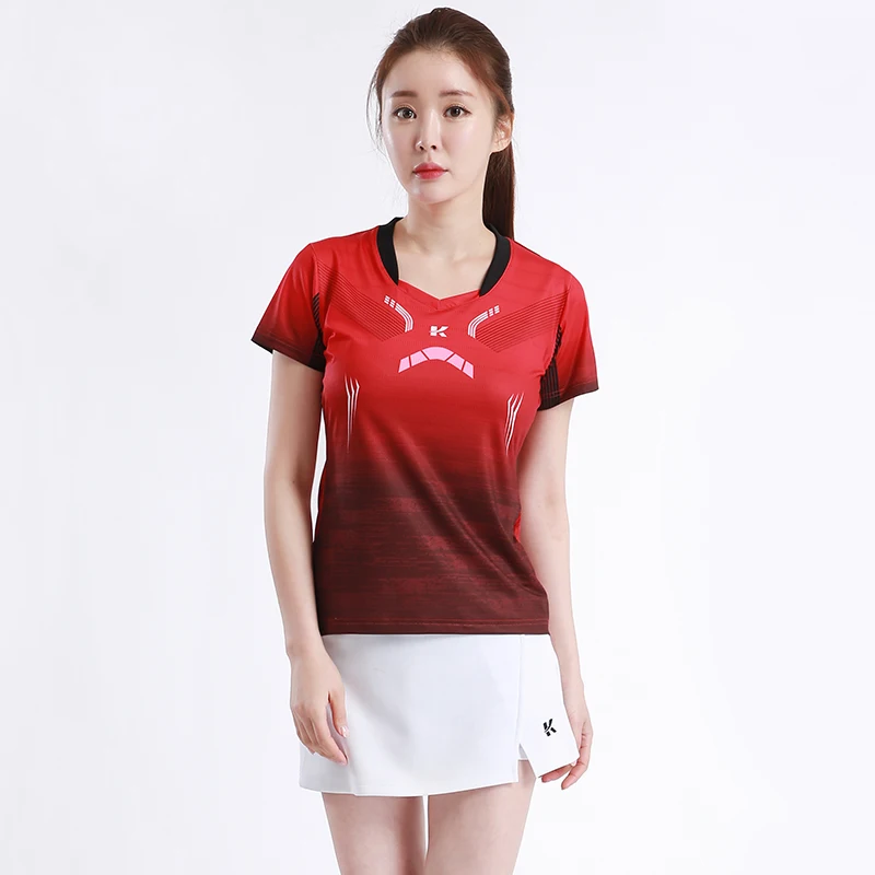 HOWE AO Sport T Shirt Men Tops Tees Quick Dry Shirts Printing Fitness Men's Running Short sleeve Sports Soccer badminton Shirt