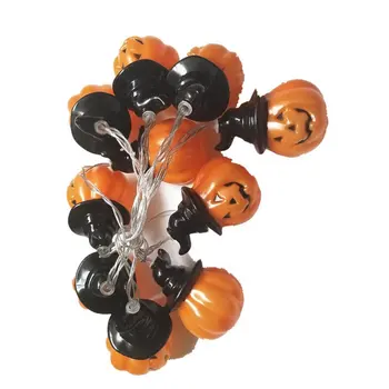 

Halloween Pumpkin Lantern String Ghost Festival Horror Horror Atmosphere Decorative String Lights