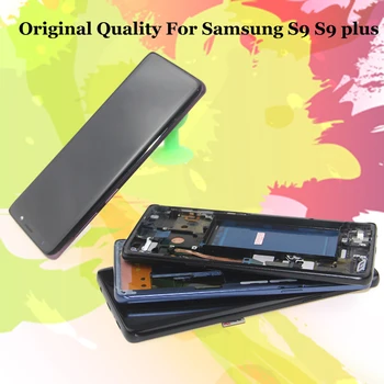 

ORIGINAL For SAMSUNG Galaxy S9 S9+ LCD display Touch Screen Digitizer with Frame G960 G965 s9 plus lcd