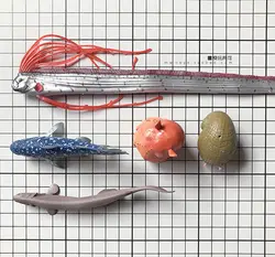 ПВХ фигурка модель игрушки Глубокий морской житель coelacanth Улитка рыба Улитка 5 шт./компл