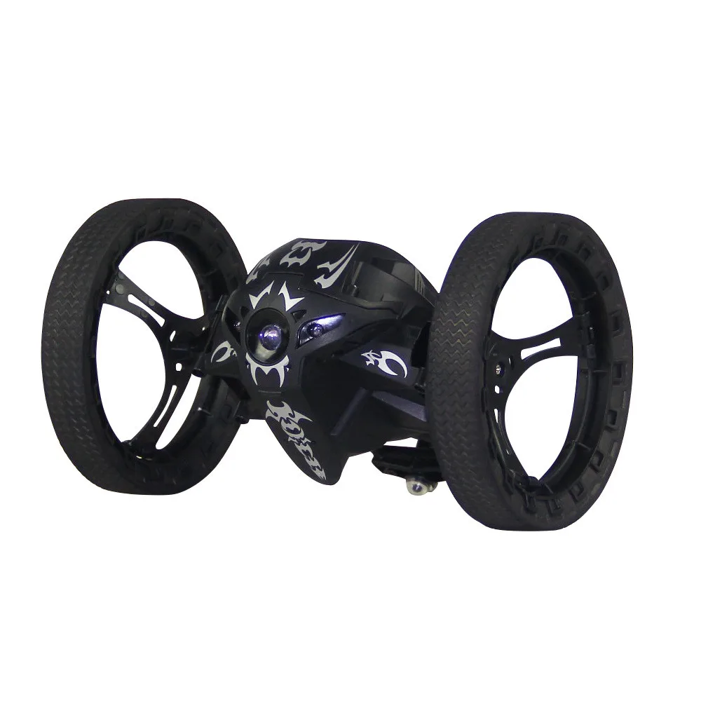 RC автомобиль 360 ° Вращение отказов автомобиль дистанционного Управление батут 80 см прыжках автомобиля радио Управление светодиодный автомобилей машина светодиодный игрушки для детей, подарок