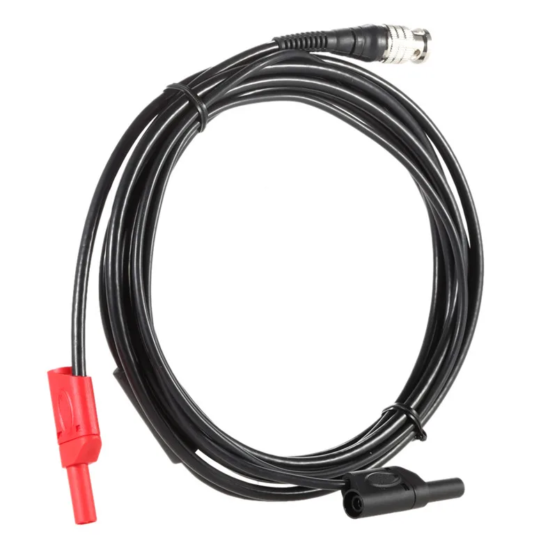 Hantek HT30A Oscilloscope Probes Auto Test Cable BNC to Banana Adapter Dual Banana Head Multipurpose Test Line 1008C 6074BE 2D72