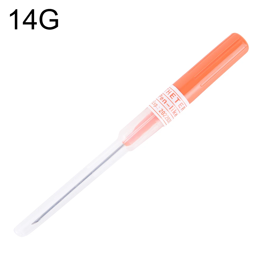 Disposable Body Piercing Needles Gauge Piercing Needles Sterile Body Piercing Needles 14/16/18/20G For Ear Nose Navel Nipple 1PC