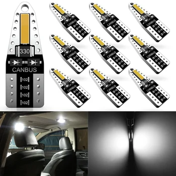 

Katur 10pcs W5W T10 LED Canbus 194 Car LED Lights For Skoda Octavia 2 A7 A5 Armrest ii Fabia Rapid Superb 1 2 3 Yeti Felicia Rs