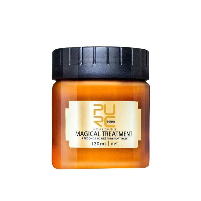 120ML PURC Magical Hair Treatment Mask 5 Seconds Deep Repairs Damage Hair Care Soft Nutrition Keratin Hair Treatment TSLM1