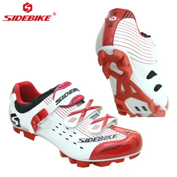 

SIDEBIKE Professional Quality Cycling Bike Shoes Non-slip Wear Outdoor Athletic Bicycle Shoes Comfortable MTB Bike Lock Shoes