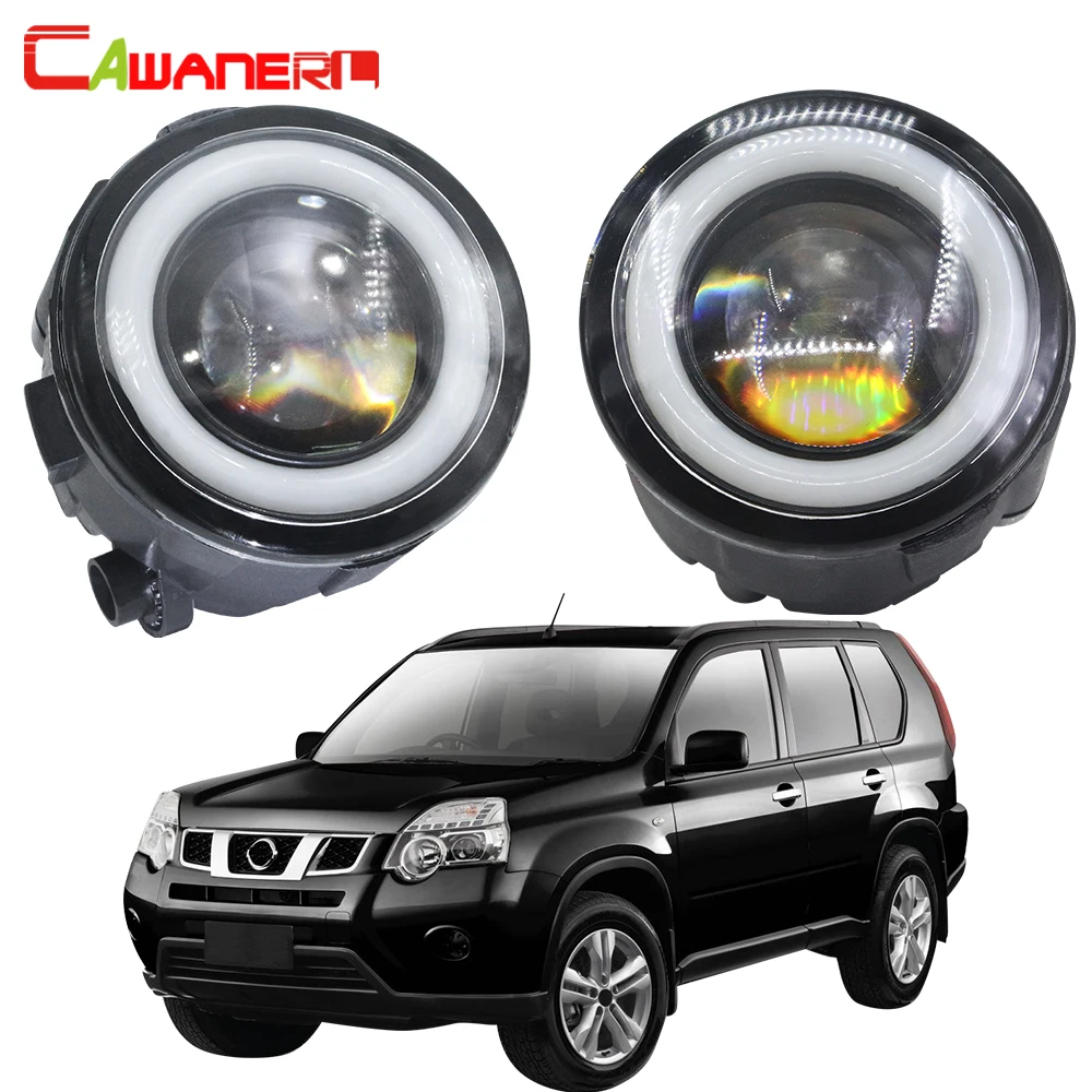 

Cawanerl For Nissan X-Trail T31 2007 2008 2009 2010 2011 2012 2013 Car LED Fog Light Angel Eye Daytime Running Lamp 12V 2 Pieces
