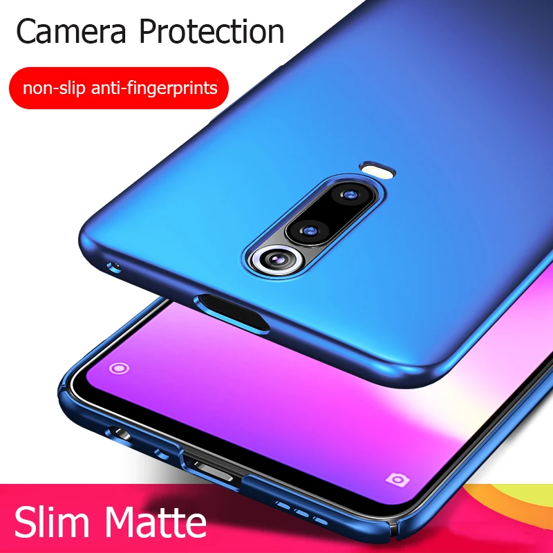 Full Body Cover Case For XiaoMi POCO RedMi K20 K20Pro Mi9T Pro Note 9T Ultra Thin Slim Matte Hard PC Back Case for Xiaomi 11 12 leather iphone 11 Pro Max case