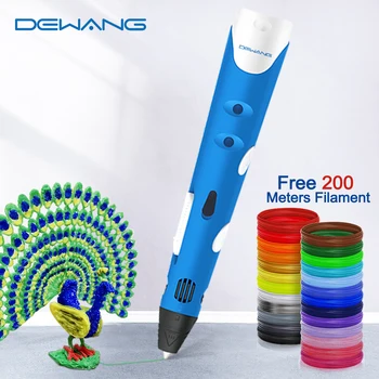 

RU Stock, Fast Ship DEWANG 3D Printing Pen 3D Pencil Professional 3D Pen for Drawing Creativity DIY Drawing Set Christmas Gift