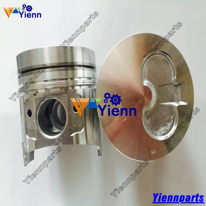 4TNE98 Piston Kit YM129907-22120 YM129907-22080 For Yanmar Excavator Forklift Engine Spare Part | Автомобили и мотоциклы