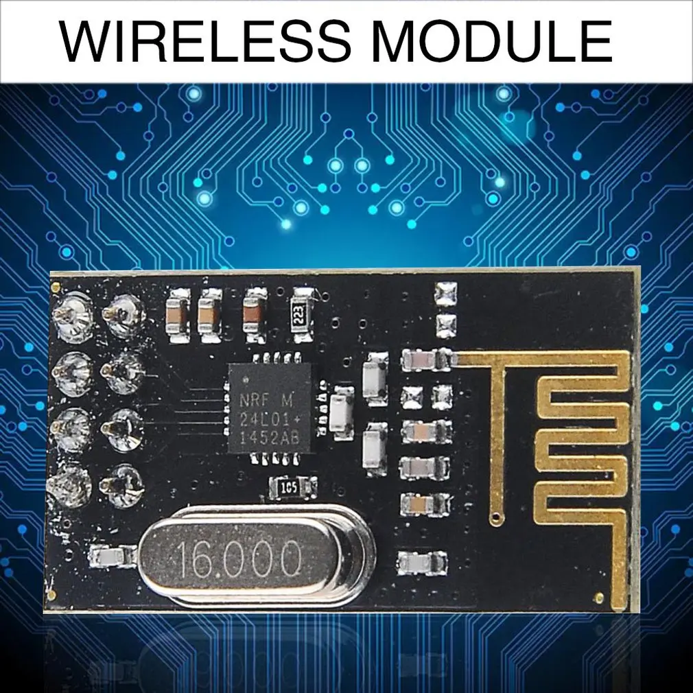 10 шт. Nrf24L01+ 2,4 ГГц беспроводной Радиочастотный приемопередатчик Nrf24L01 беспроводной модуль электронный модуль