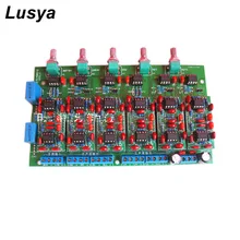 Hi End Linkwitz-Riley Circuit Elektronische Prestage 4-Way Crossover Board 2 Channel Crossover-Punt Verstelbare T1418