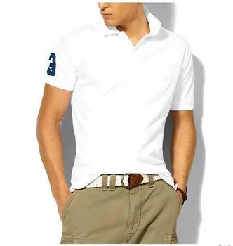 

hombre big pony high quality polo top Men Short sleeve Casual rugby Shirt camisa embroidered homme polo horse masculine