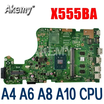 

Akemy For ASUS X555Q A555Q X555QG X555BP X555BA Laotop Mainboard X555QA X555BA Motherboard W/ 4GB 8GB RAM A4 A6 A8 A10 CPU