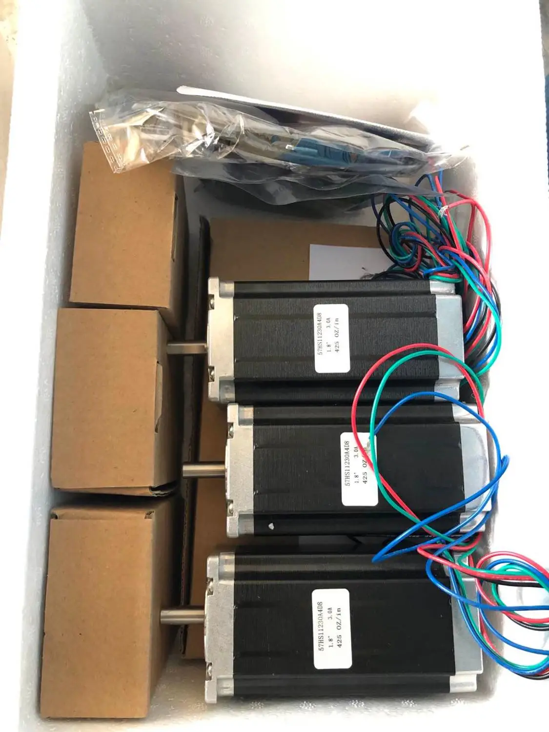 ЧПУ роутер 3 оси комплект шт. TB6600 Драйвер шагового двигателя + NEMA23 425 Oz двигатель