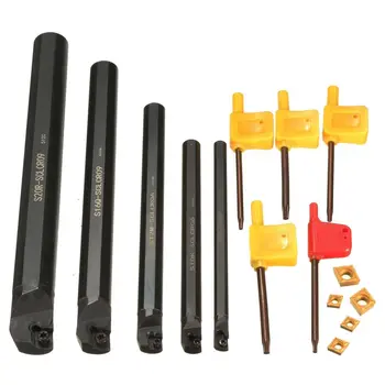 

Resist High Temperature SCLCR09 Boring Bar S20R-SCLCR09 Tool CCMT060204 Holder CCMT09T304 Insert Utilizes 95° Diamond Cutting