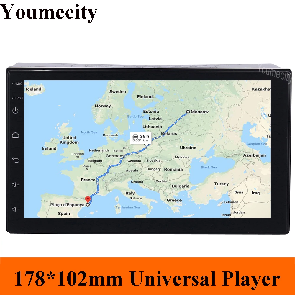 Автомобильный DVD плеер 2 din 8 ядер android 9 0 GPS навигация|din android|2 android2 |