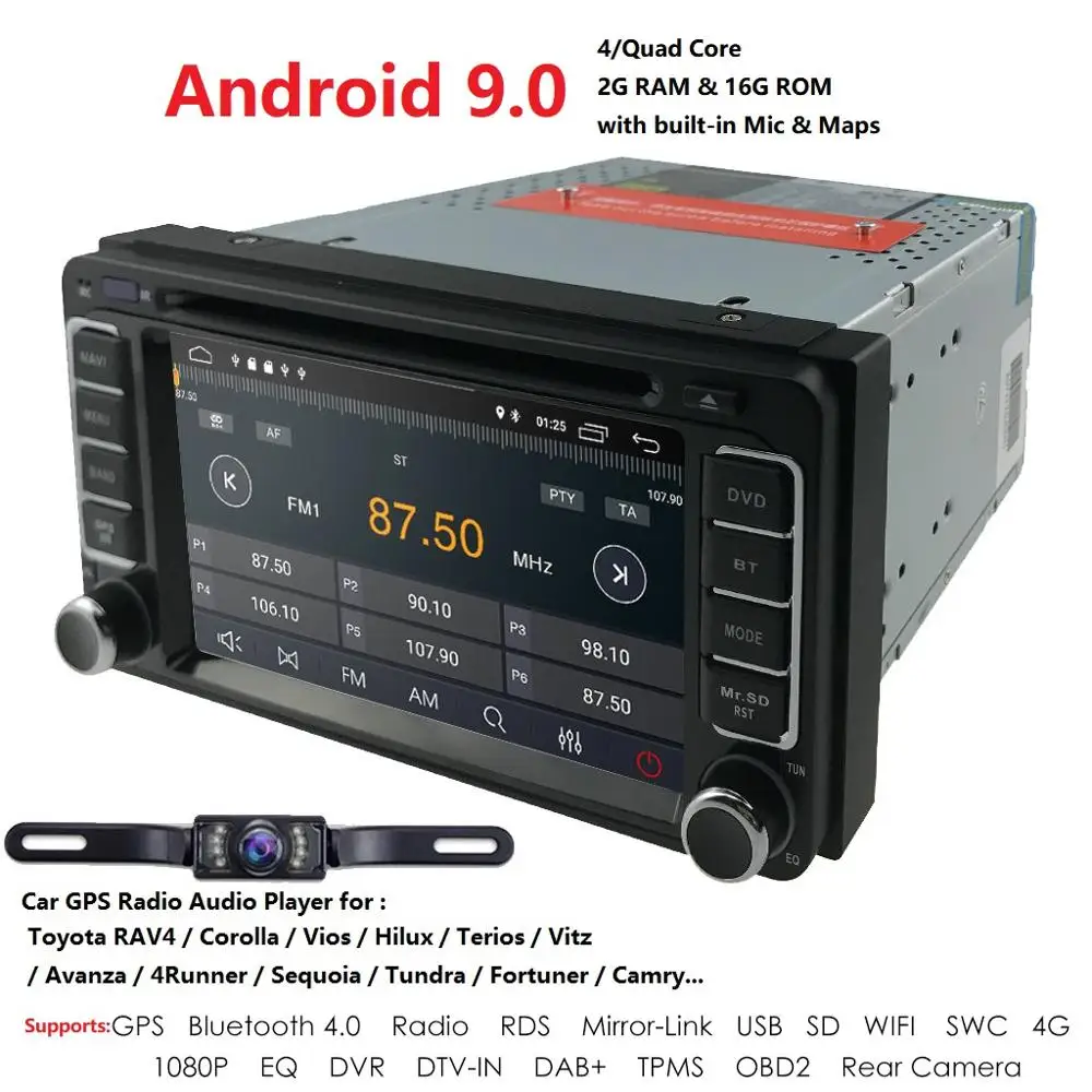 Excellent 2 Two Din 6.2