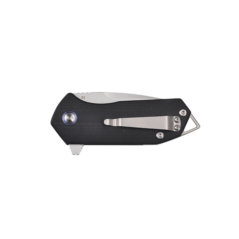 KUBEY KU203 EDC Флиппер нож, лезвие Tanto D2 и Ручка G10 Открытый складной нож с металлическим карманным зажимом для кемпинга пеших прогулок