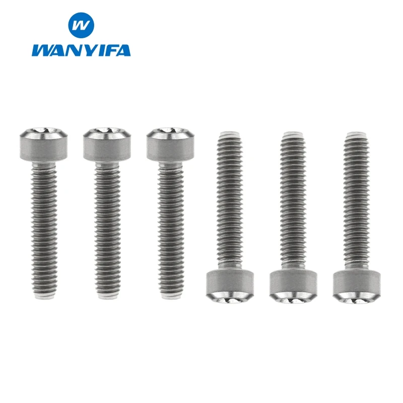 Wanyifa M4x20mm Torx головки головы Srew велосипедный цикл болт безопасности винт