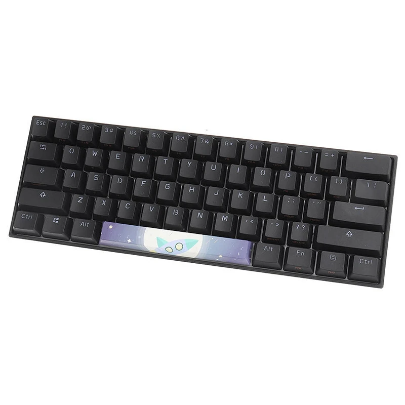 PBT Space Keycaps механическая клавиатура DIY Keycap(6.25U Space Keycap)-Rocket Star