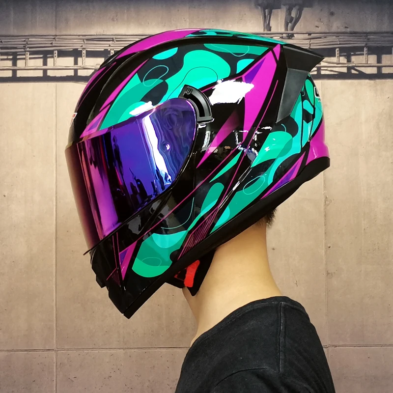 Helmet Motorcycle Full Face Cascos Para 