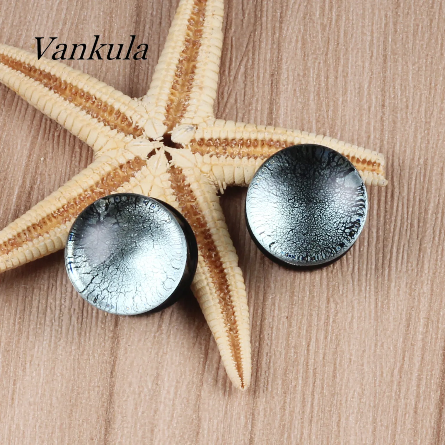 Vankula12pcs оптом много ушных носилок расширитель веса пирсинг ювелирные изделия для тела серьги с лентой зерна