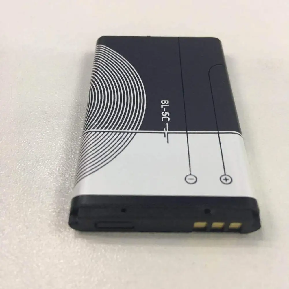 Оригинальный BL 5C аккумулятор телефона для Nokia 1000 1010 1108 1110 1112 1116 E50 E60 N70 6680 2020 6267 BL5C