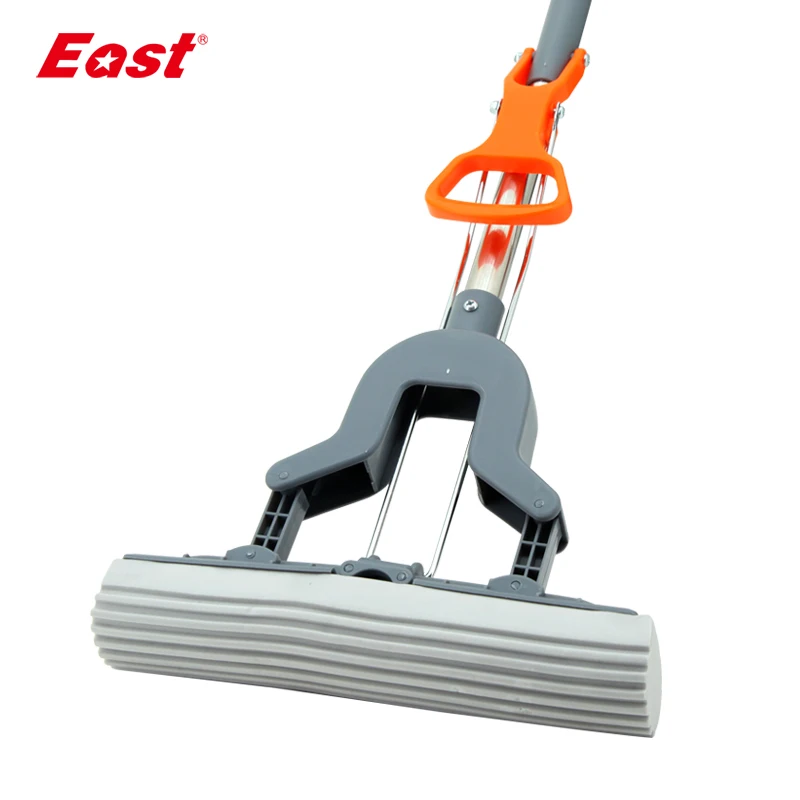 Швабра с коллодионом East PVA для мытья пола складная впитывающая из хлопка клеем