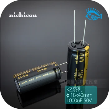 

2PCSFree shipping 1000uf 50V KZ MUSE full range Nichicon Japanese original fever audio electrolytic capacitor
