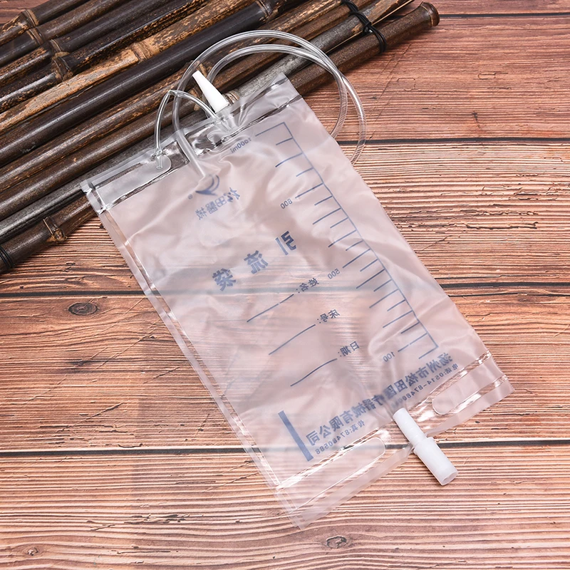 1Pc 1000ml Urine Collector Bag Urinary Catheter Health Drainage Bag Male Urine Anti-Reflux