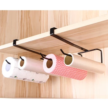 

New Master Avoid Nail Cabinet Clothes Wardrobe Kitchen Originality Accept Both Line Wrought Iron Pole Hooks