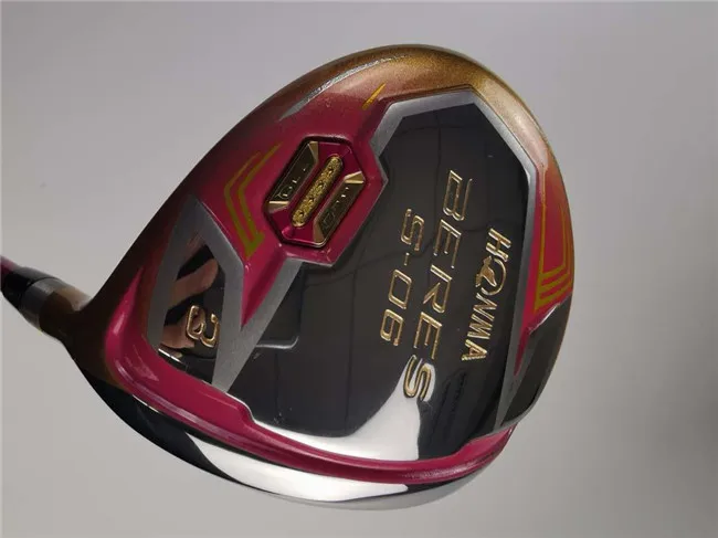 Бренд 3 шт. для женщин Honma S-06 деревянный набор для женщин Honma S-06 гольф-клубов Драйвер+ проход древесина графитовый Вал с крышкой головы