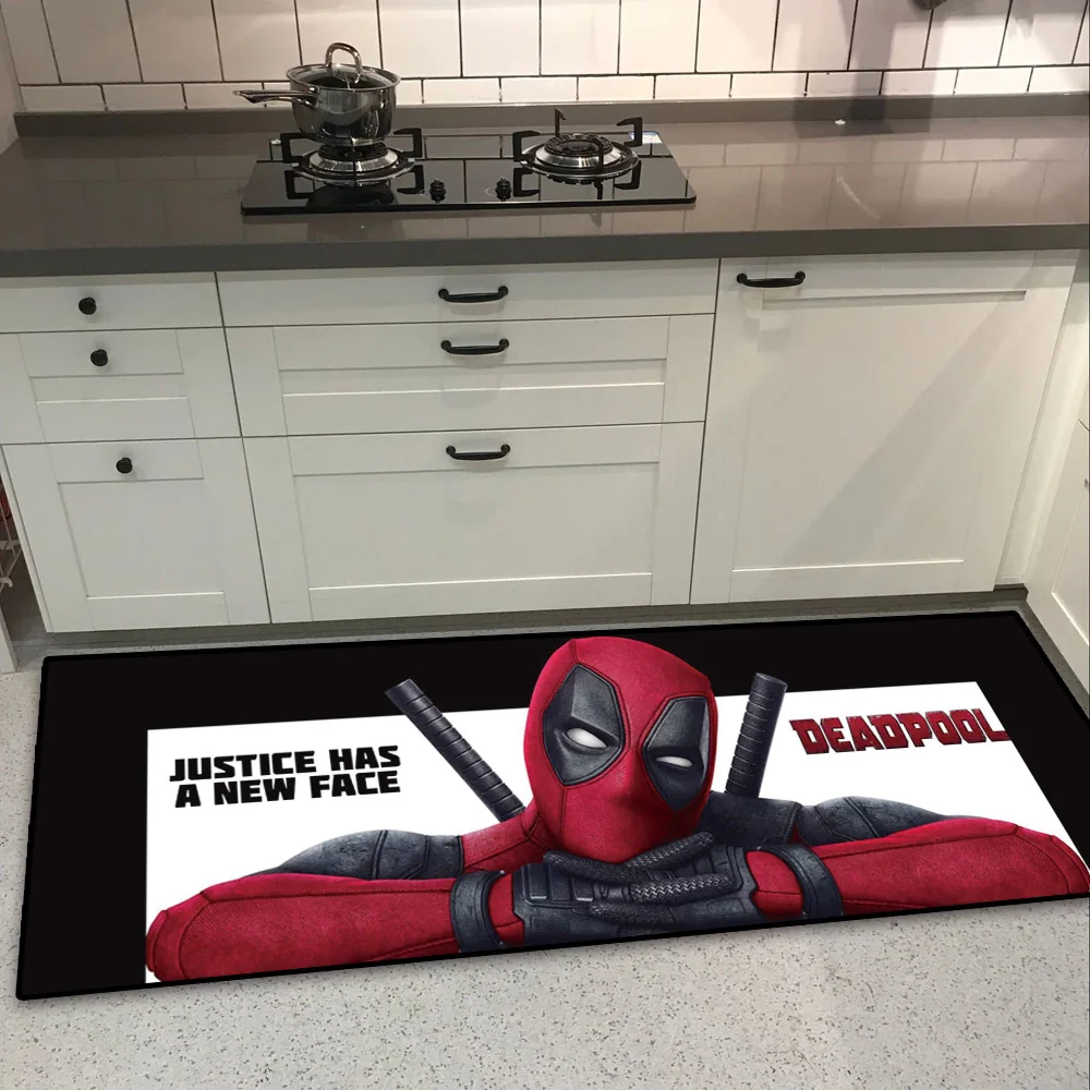 Аниме Мстители Marvel команда Капитан Америка напольный коврик дверной коврик длинный коврик ковер для комнаты кухни дома сада нескользящий дверной коврик - Цвет: Style 16