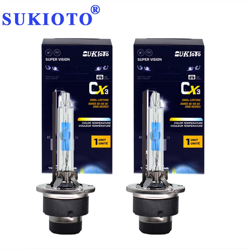 pk Tijdig hengel SUKIOTO Japan 2PCS New 55W D2S D4S Xenon HID Xenon Bulbs 5500K Super Fast  Bright Car Headlight D2S D4S Extreme Version HID Light|Car Headlight Bulbs( Xenon)| - AliExpress