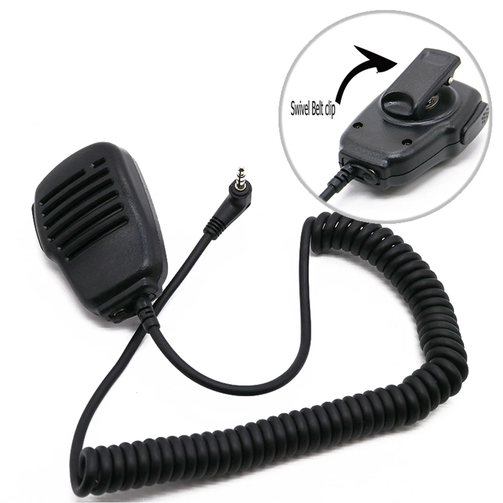 Speaker Mic Radio Accessories 3 5mm Headphone Jack Plastic For Yaesu Durable