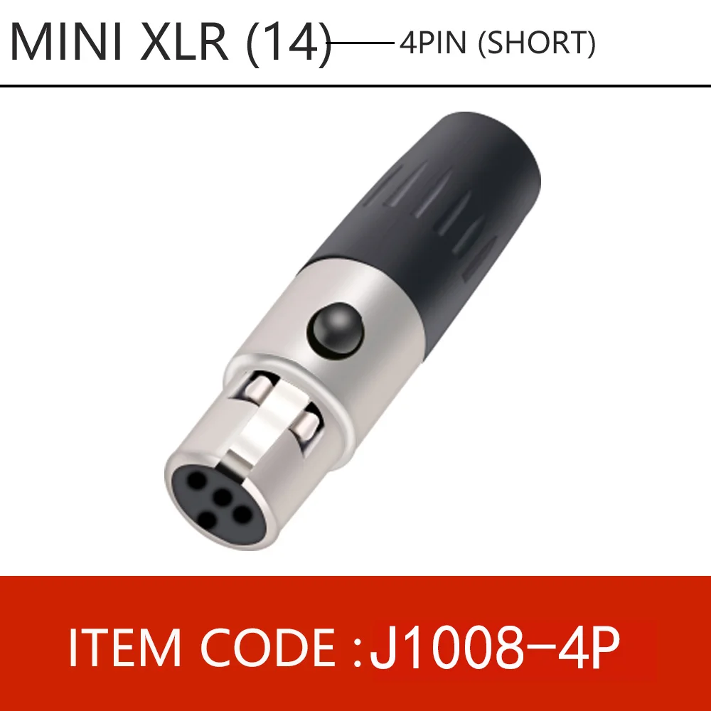1pc Mini XLR 3 4 5 6 Pin Female Plug Small XLR Audio Microphone Connector MIC for Cable Soldering Straight 1pc Mini XLR 3 4 5 6 Pin Female Plug Small XLR Audio Microphone Connector MIC for Cable Soldering Straight