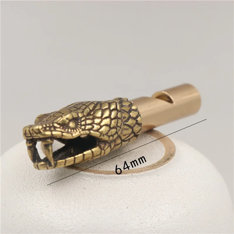 Whistle Toys Copper Wild Boar Rhino Eagle Boa Lion Wolf Kirin Lizard Keychain Pendants Outdoor Referee Whistle Vintage Wild Survival Whistles
