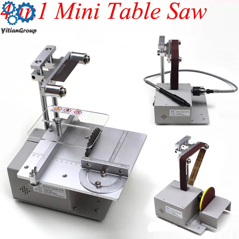 

Table Saw Micro Chainsaw Multi-function Mini Cutting Machine DIY Woodworking Saws Precision Desktop Cutter Carpentry Saw