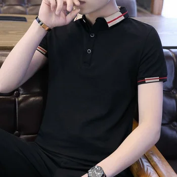 

Men's cotton fashion casual short-sleeved T-shirt 2993