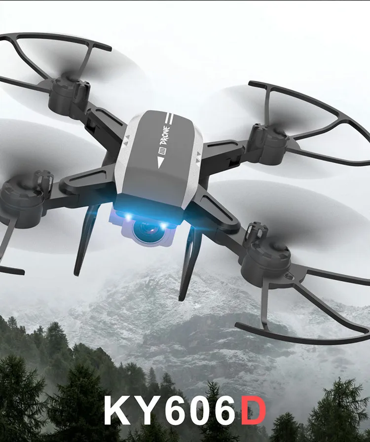 

Ky606d 4k Folding Set High Quadcopter Drone for Aerial Photography Long Life Remote Control Model Plane