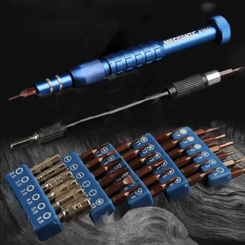 

MECHANIC 35 in 1 S2 Precision Screwdriver Kits Repair Adjustable Aluminum Alloy Hand Tools Kit For Mobile Phone DIY Repair