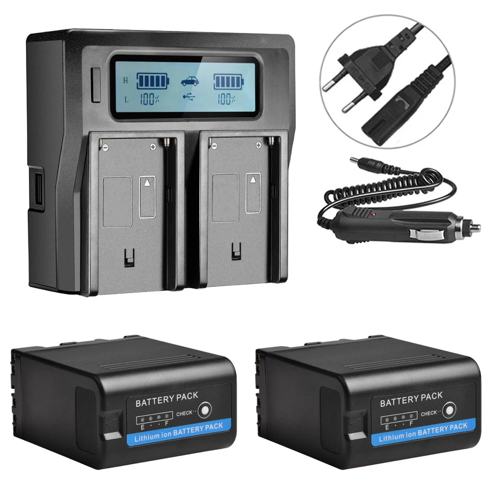 

BP-U60 BP U60 аккумулятор/BP-U60 U30 LCD Dual Channel Charger для Sony PMW-160,PMW-300,PMW-EX3,PMW-EX280,PXW-FS7,PXW-FX6,PXW-FX9K